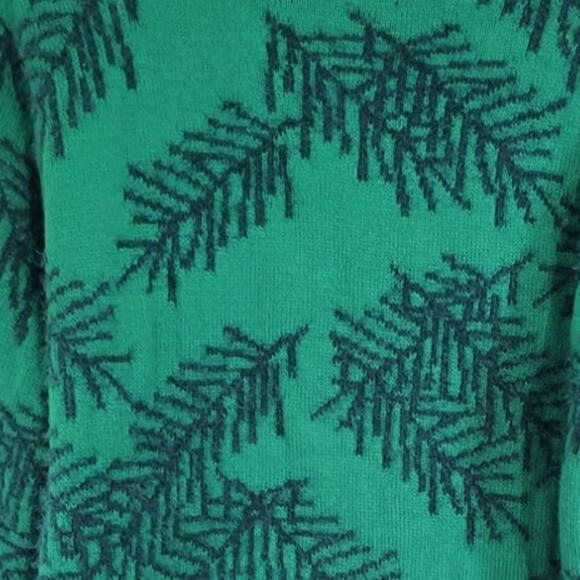 33 Degrees Christmas Sweater Womens Large Embellished Cat Ugly Christmas Sweater - Picture 3 of 8